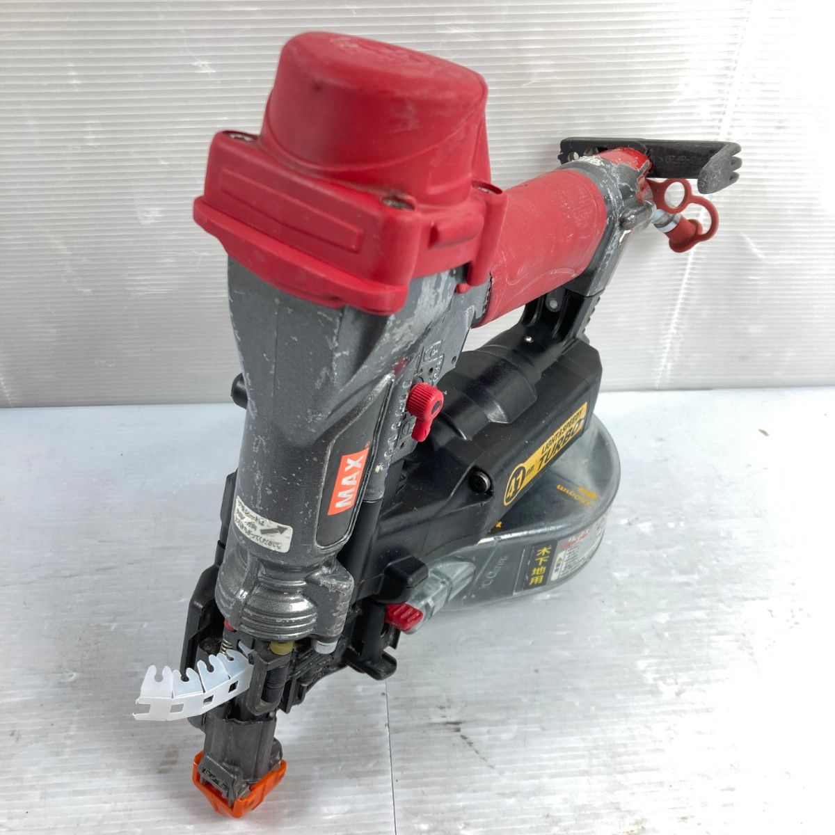  ＊＊MAX マックス 高圧ねじ打ち機 ターボドライバ 25~41 mm ケース付 HV-R 41 G 3 レッド 釘打機 エアーツール