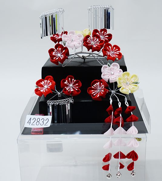 七五三 七歳専用 女児用 日本製 かんざし 簪セット ビラ NO27105 七五三 七歳 七才 7歳 7才 かんざし 簪セット 髪飾り 七歳専用 女児用