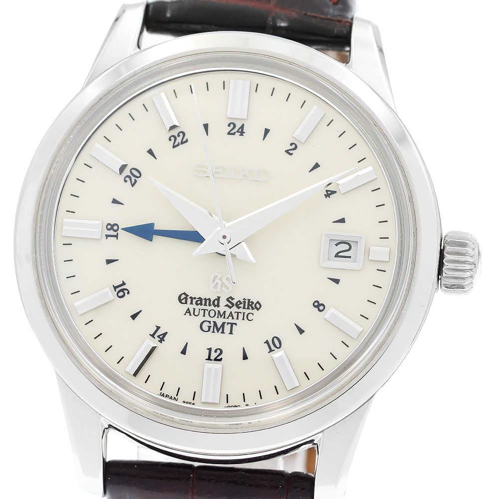 セイコー SEIKO SBGM 003 9 S 56-00 B 0 グランドセイコー GMT デイト 自動巻き メンズ箱 保証書付き_921570