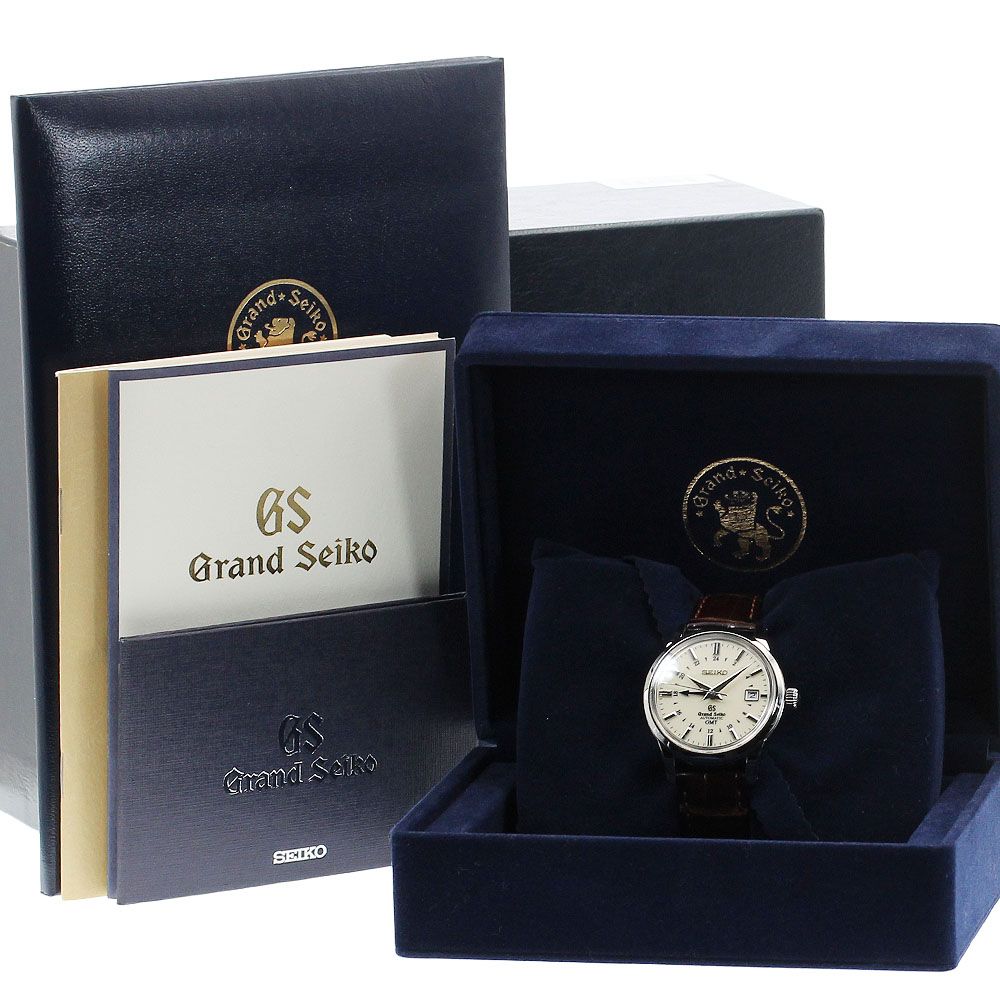 セイコー SEIKO SBGM 003 9 S 56 00 B 0 グランドセイコー GMT デイト 自動巻き メンズ箱 保証書付き_921570
