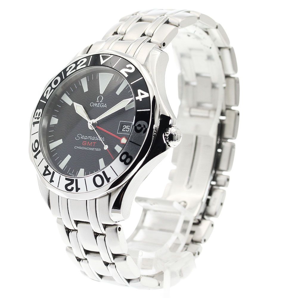 オメガ OMEGA 2234 50 シーマスター300 50周年記念 GMT 自動巻き メンズ_920549