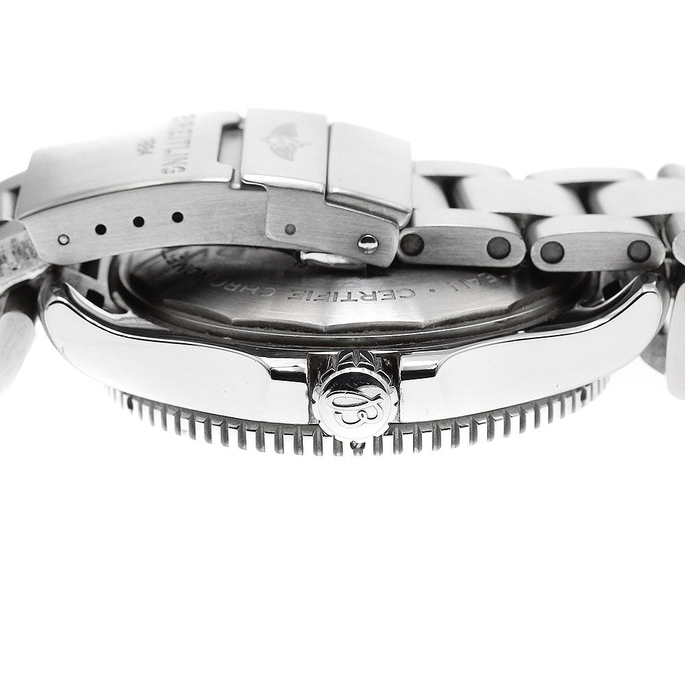  ブライトリング BREITLING A17367 スーパーオーシャン 44 デイト 自動巻き メンズ 保証書付き_921814 ナイロンジャケット 自動巻き時計 腕時計(アナログ)