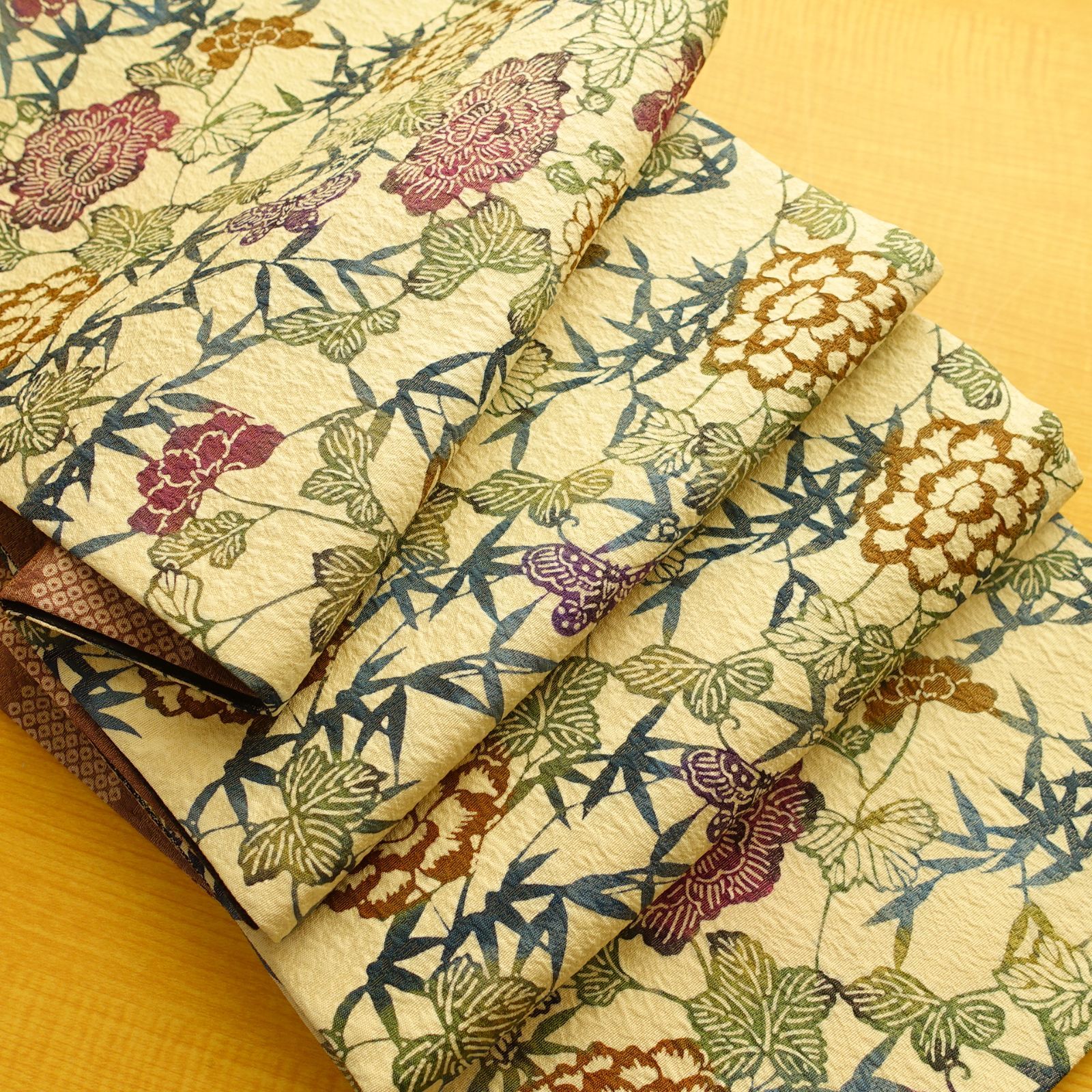 奄美芭蕉 全通両面 袋帯 奄美芭蕉 全通両面 袋帯