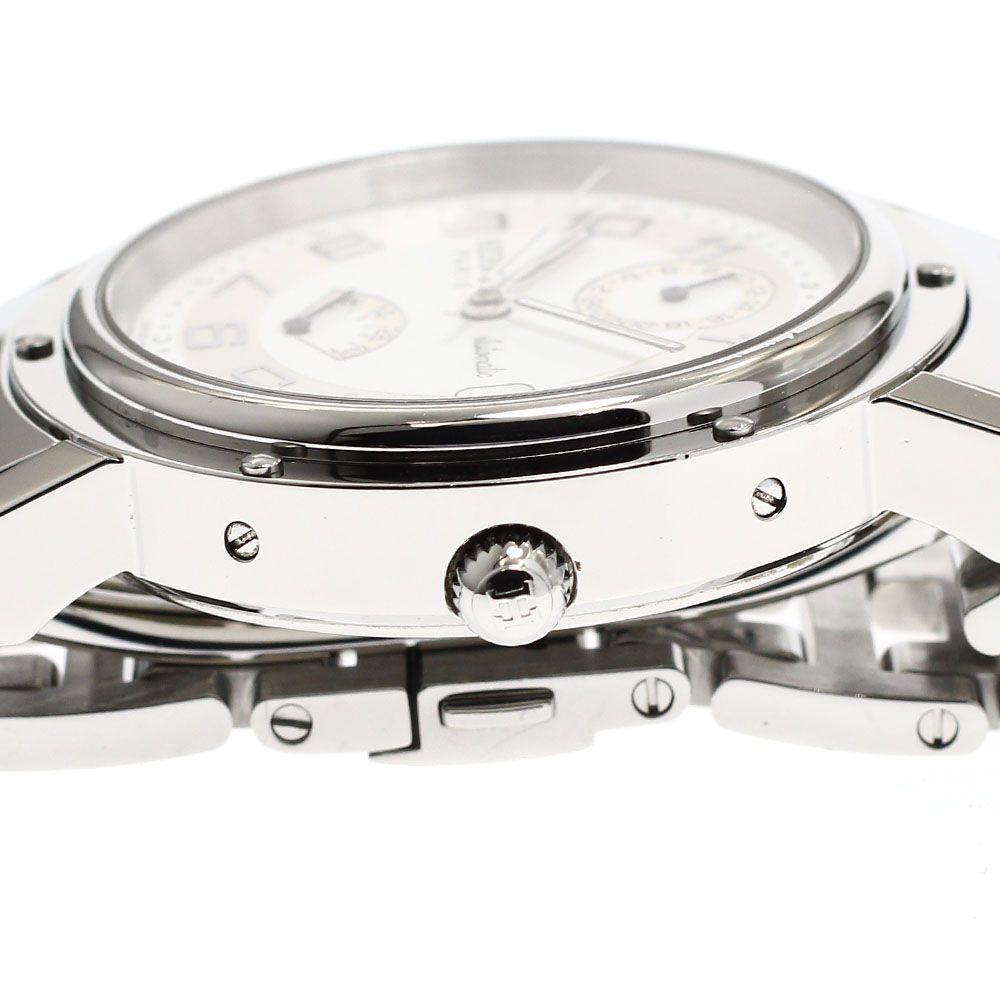  エルメス HERMES CL 2 810 クリッパー デイト パワーリザーブ 自動巻き メンズ_920348 自動巻き時計 腕時計(アナログ)