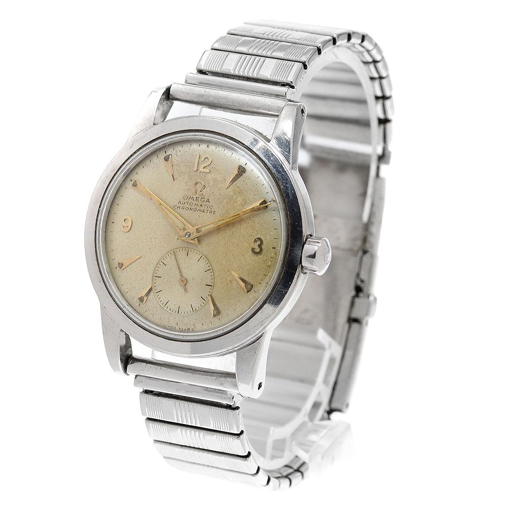 オメガ OMEGA 2576 6 ヴィンテージ ハーフローター Cal 343 スモールセコンド 自動巻き メンズ_921664