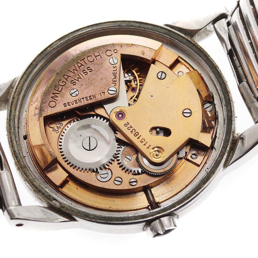 オメガ OMEGA 2576-6 ヴィンテージ ハーフローター Cal.343 スモール