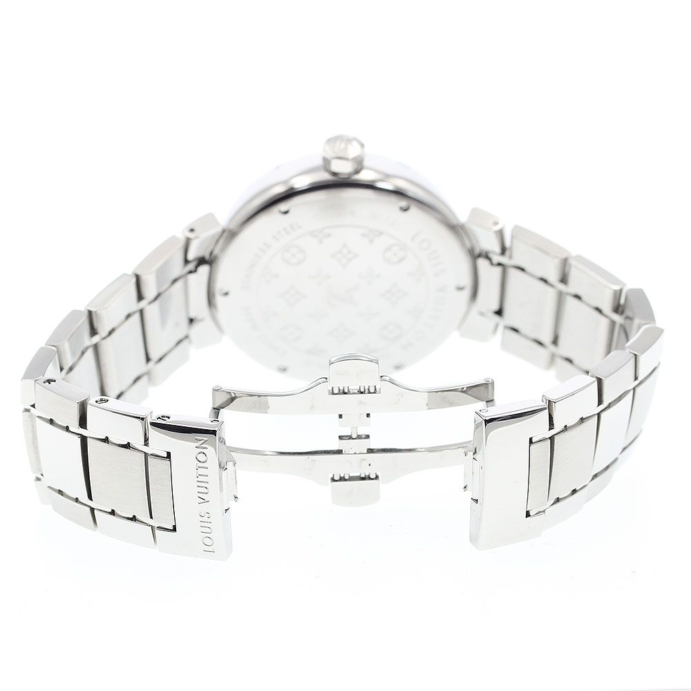  ルイ ヴィトン LOUIS VUITTON Q1131 タンブール GMT デイト 自動巻き メンズ _920483 コート 自動巻き時計 腕時計(アナログ)