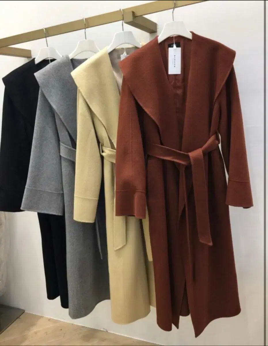 ブロッサム ラペル ハンドメイド コート