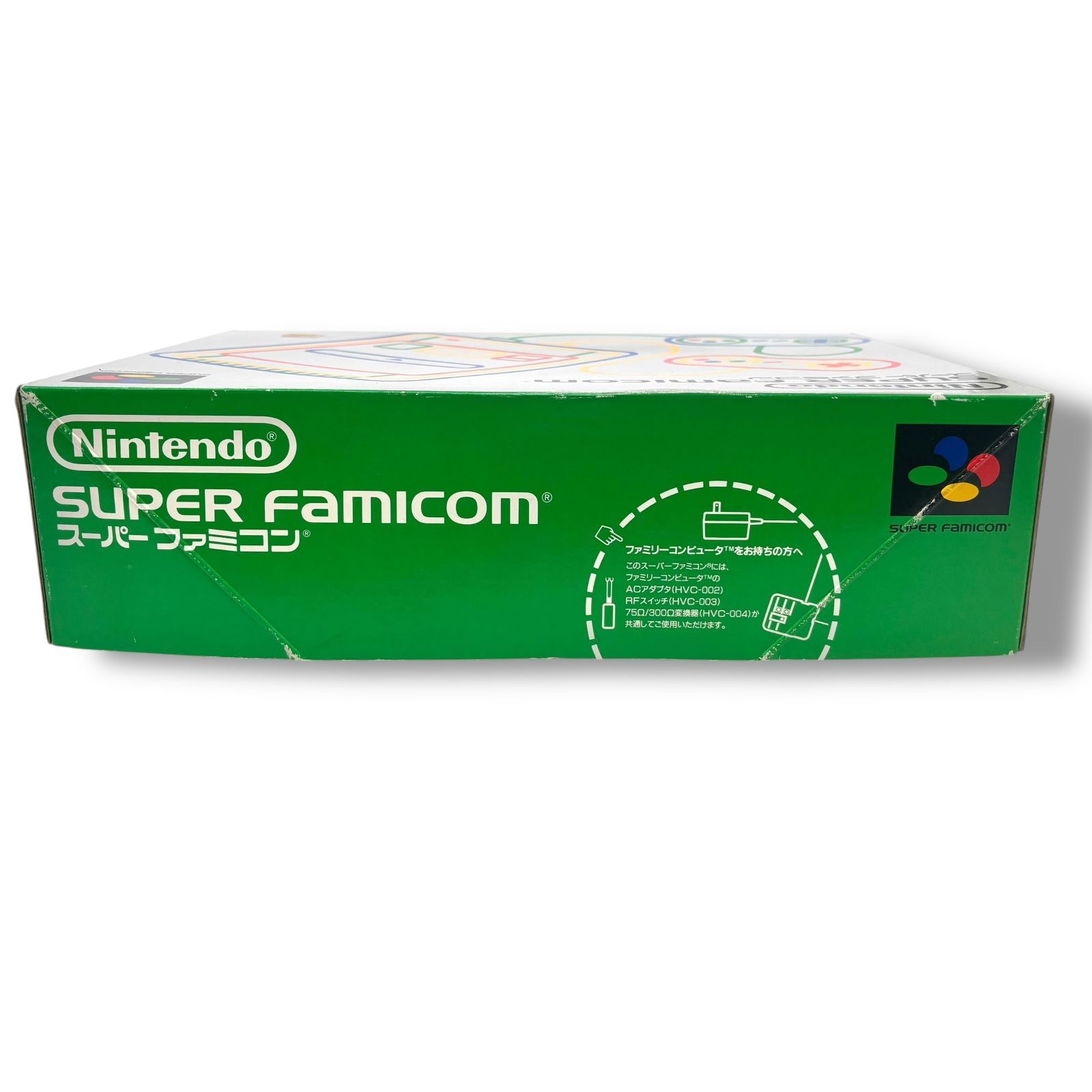 Nintendo 任天堂 スーパーファミコン SHVC-001 本体セット 箱付 - メルカリ