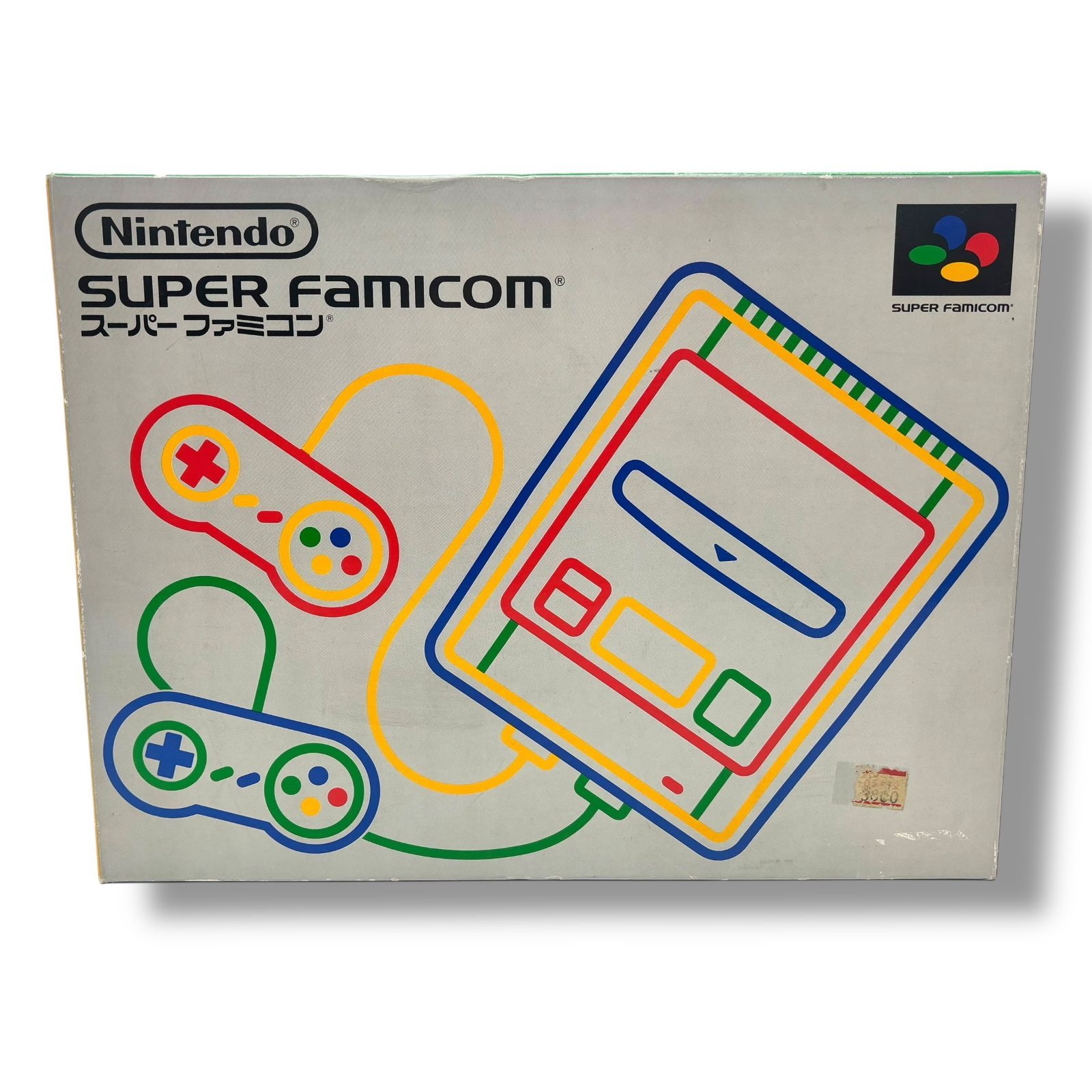 Nintendo 任天堂 スーパーファミコン SHVC-001 本体セット 箱付 - メルカリ