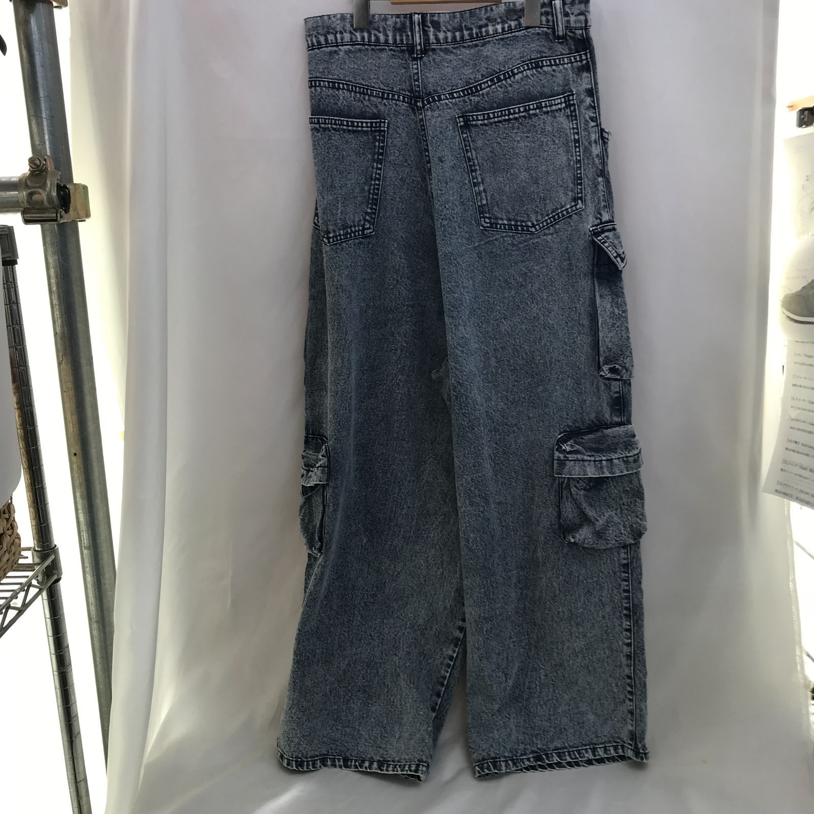 ADRER アドラー ADPAS0224002 パラシュートカーゴパンツ M デニム 