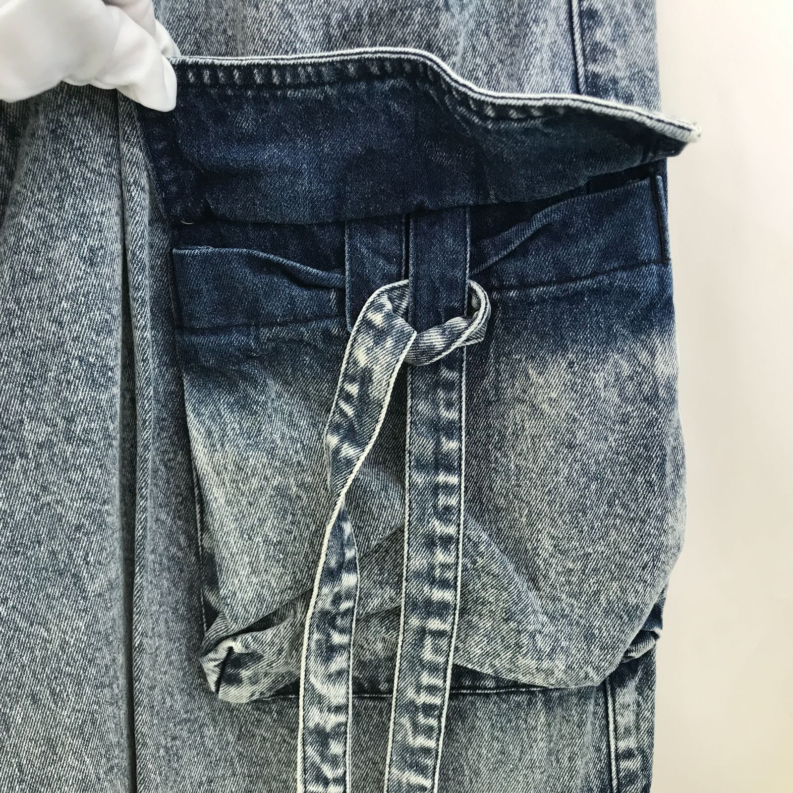 ADRER アドラー ADPAS0224002 パラシュートカーゴパンツ M デニム 