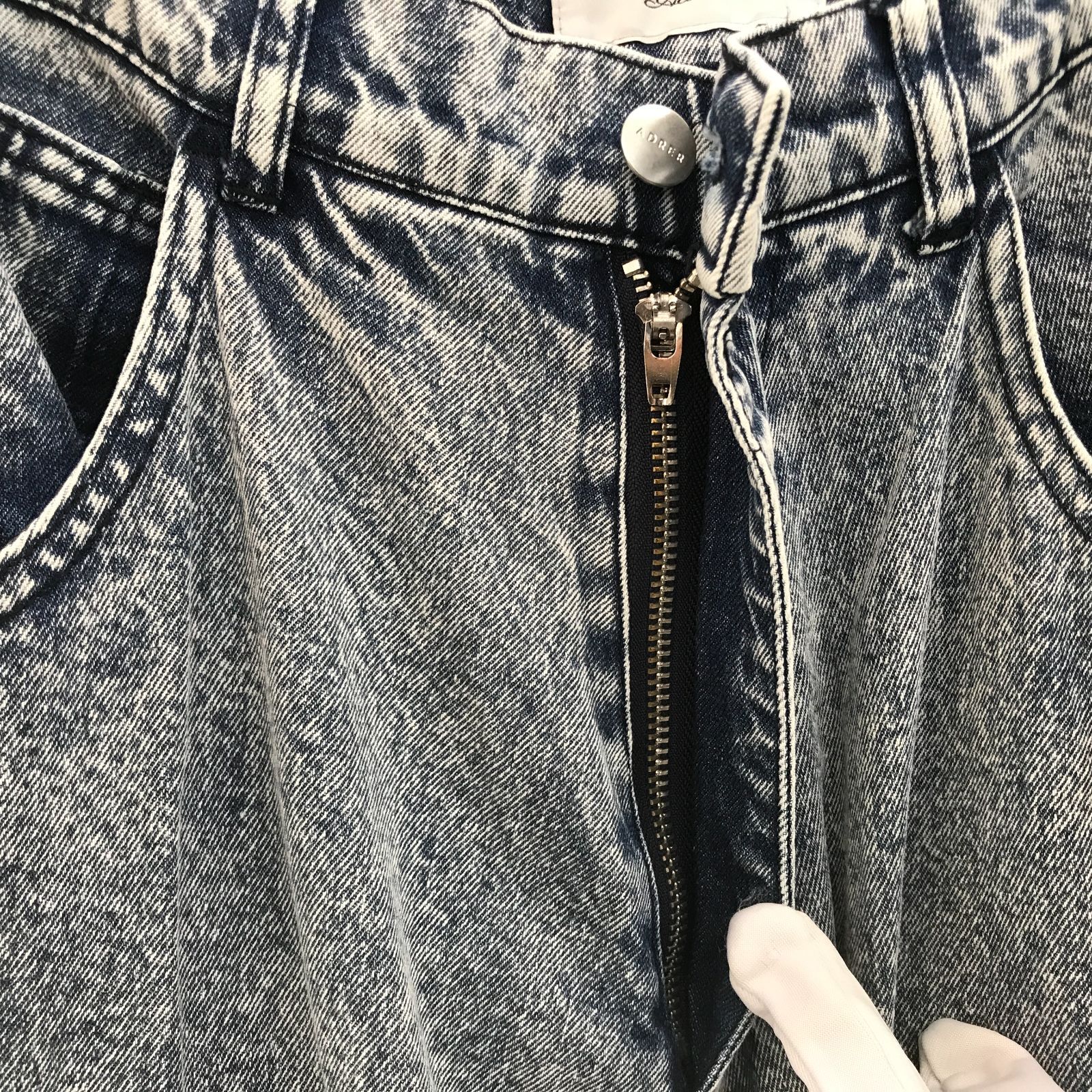 ADRER アドラー ADPAS0224002 パラシュートカーゴパンツ M デニム 