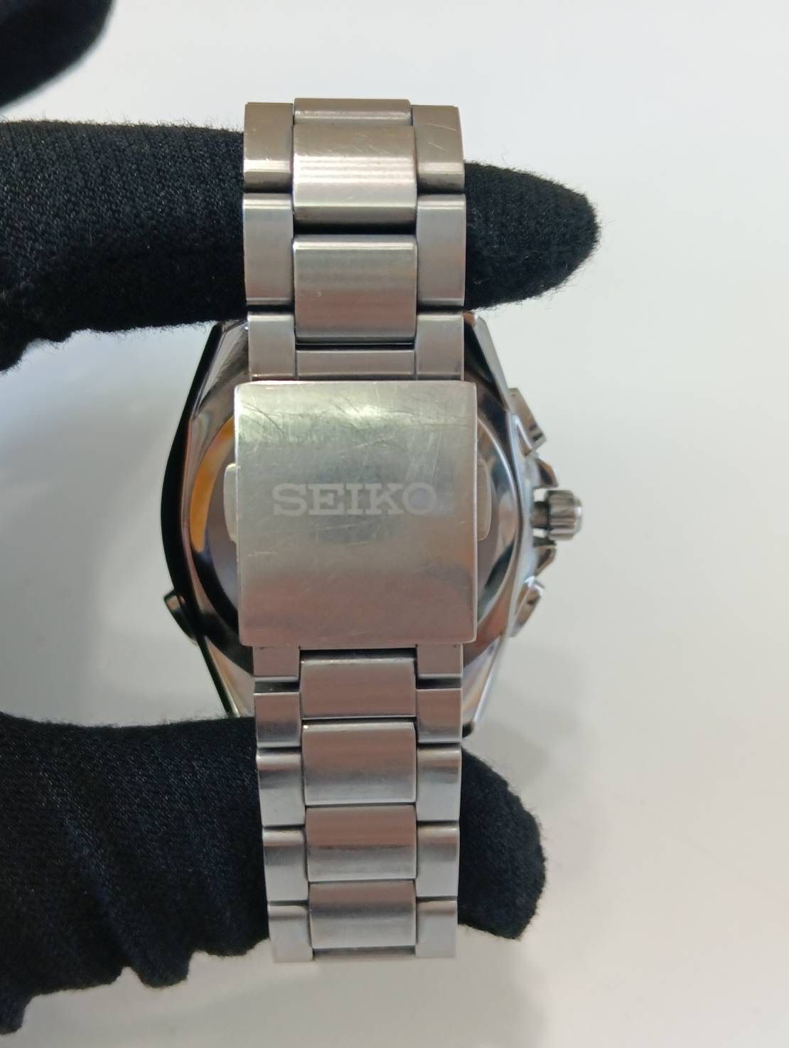 中古品】SEIKO 電波ソーラー セイコー ブライツ チタン クロノグラフ