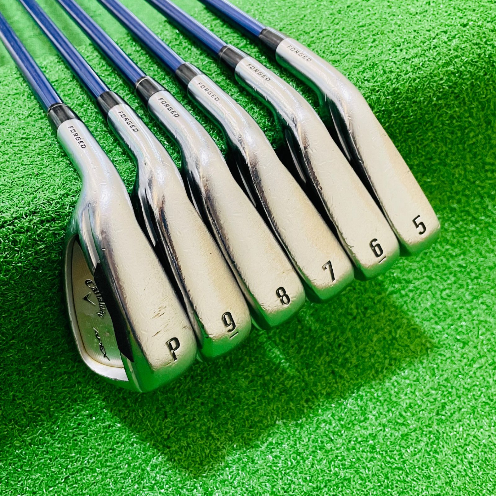 Callaway APEX メンズ レフティ 左利き ゴルフクラブ6本セット