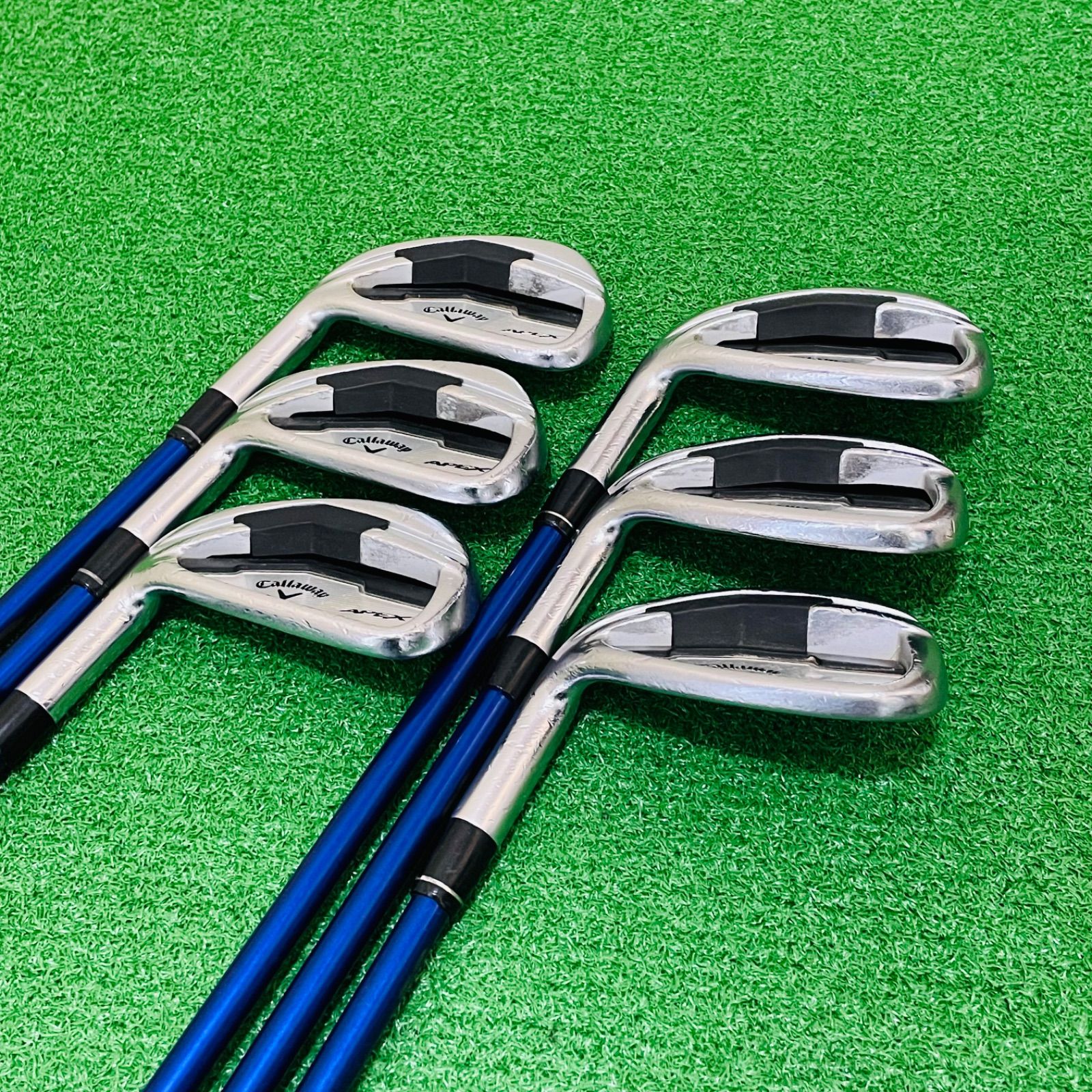 Callaway APEX メンズ レフティ 左利き ゴルフクラブ6本セット