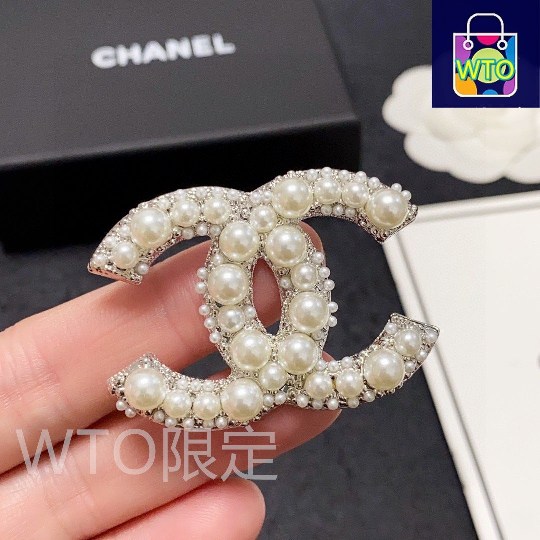 今日特価】CHANEL 新作 パールブローチ（ブランド直送同期入荷