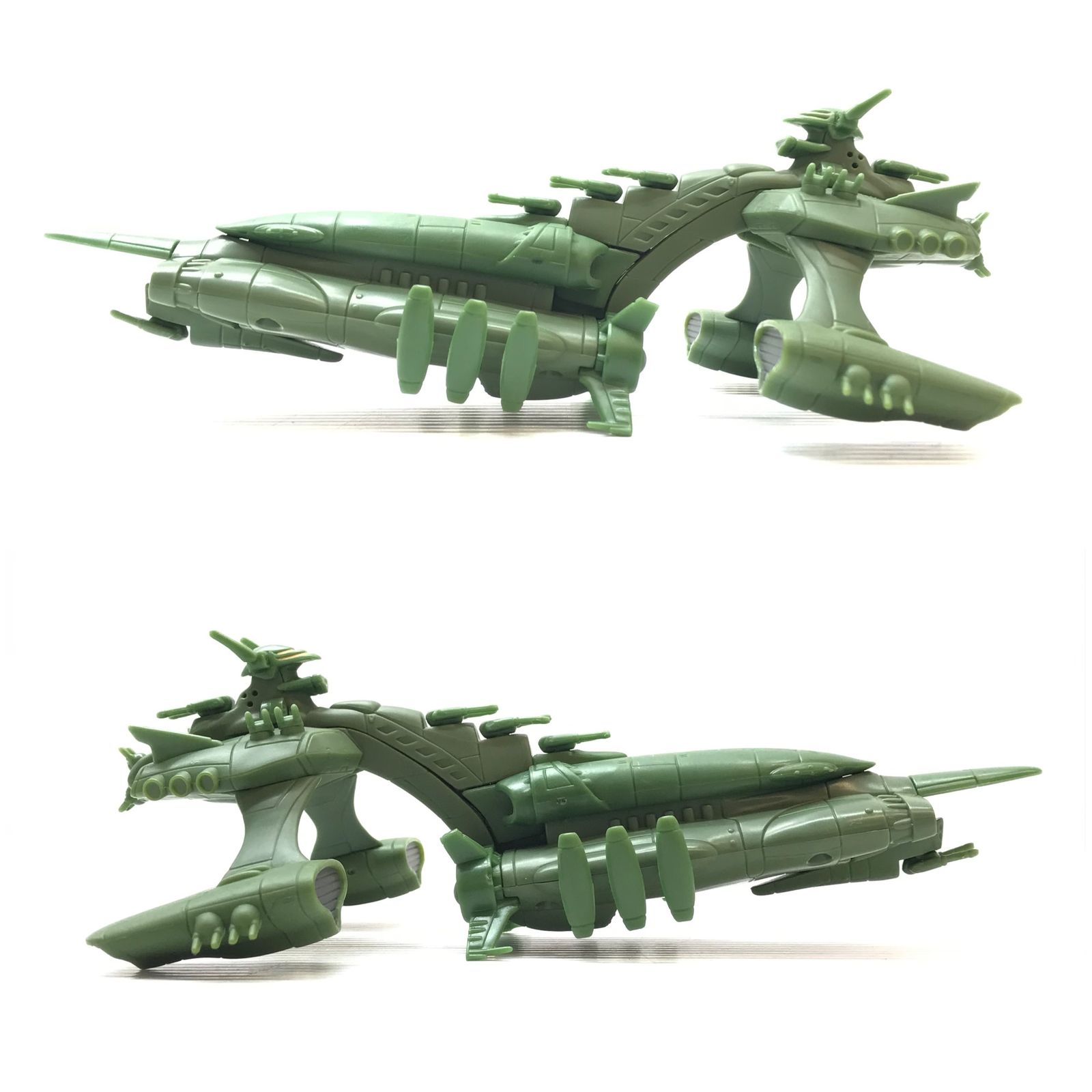 〇 BANDAI フィギュア ムサイ級 軽巡洋艦後期型 ペール・ギュント