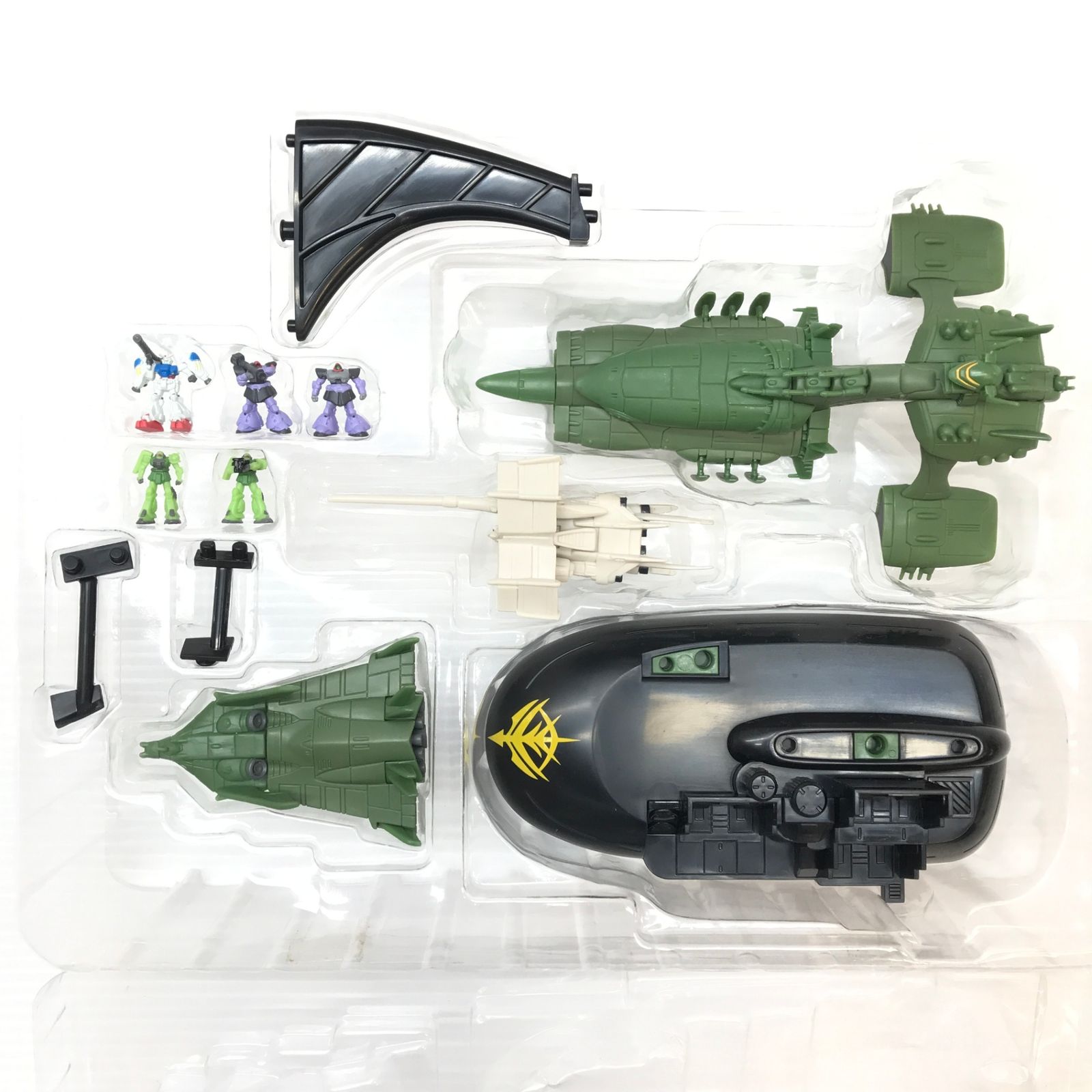 〇 BANDAI フィギュア ムサイ級 軽巡洋艦後期型 ペール・ギュント