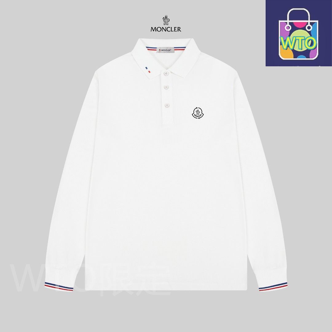 本日限定特価】MONCLER メンズ ポロシャツ ロゴ入り カラー展開