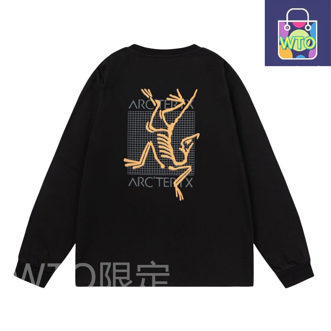 本日限定特価】Arc'teryx メンズ＆レディース ロングスリーブ Tシャツ