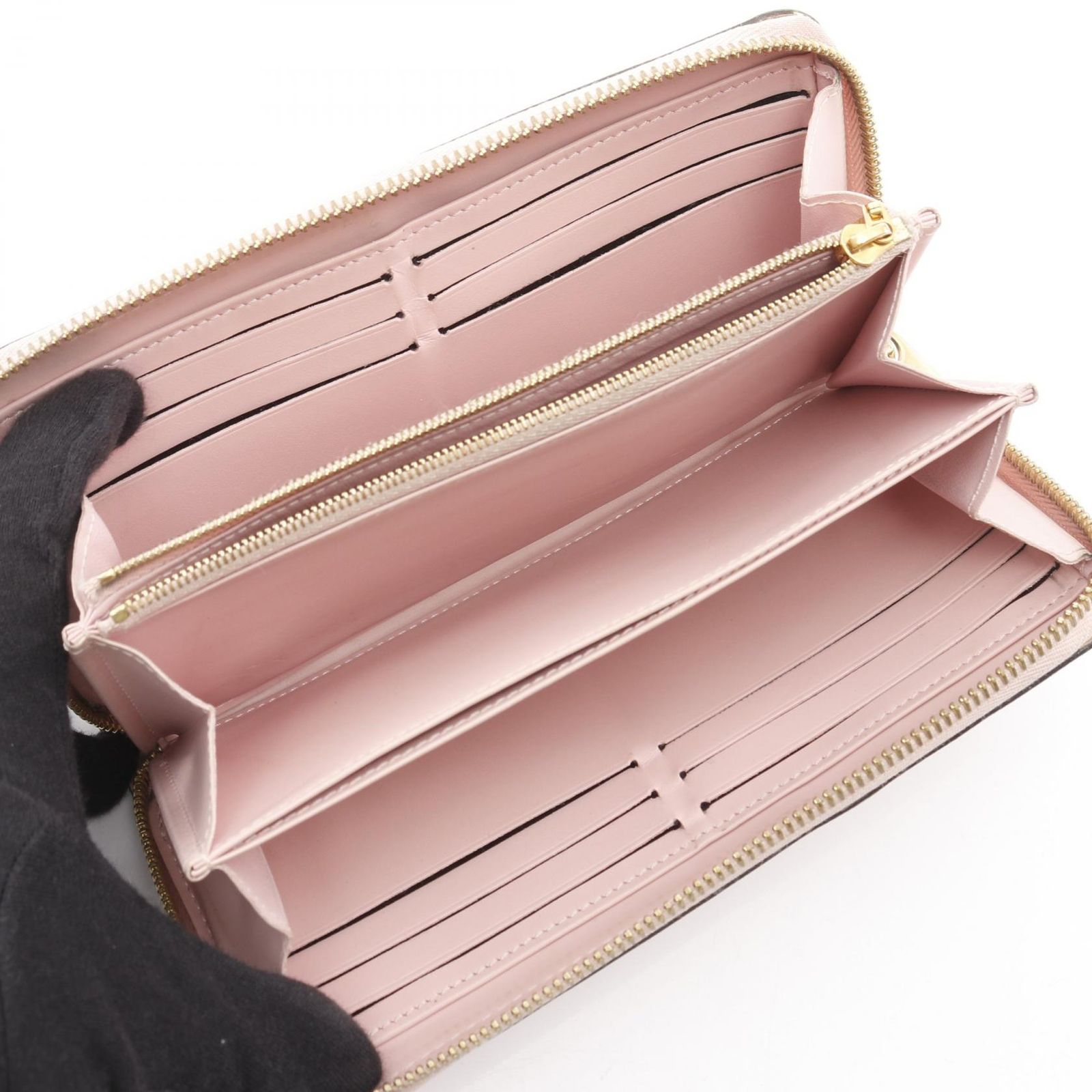 LOUIS VUITTON ルイ・ヴィトン ジッピーウォレット モノグラムヴェルニ