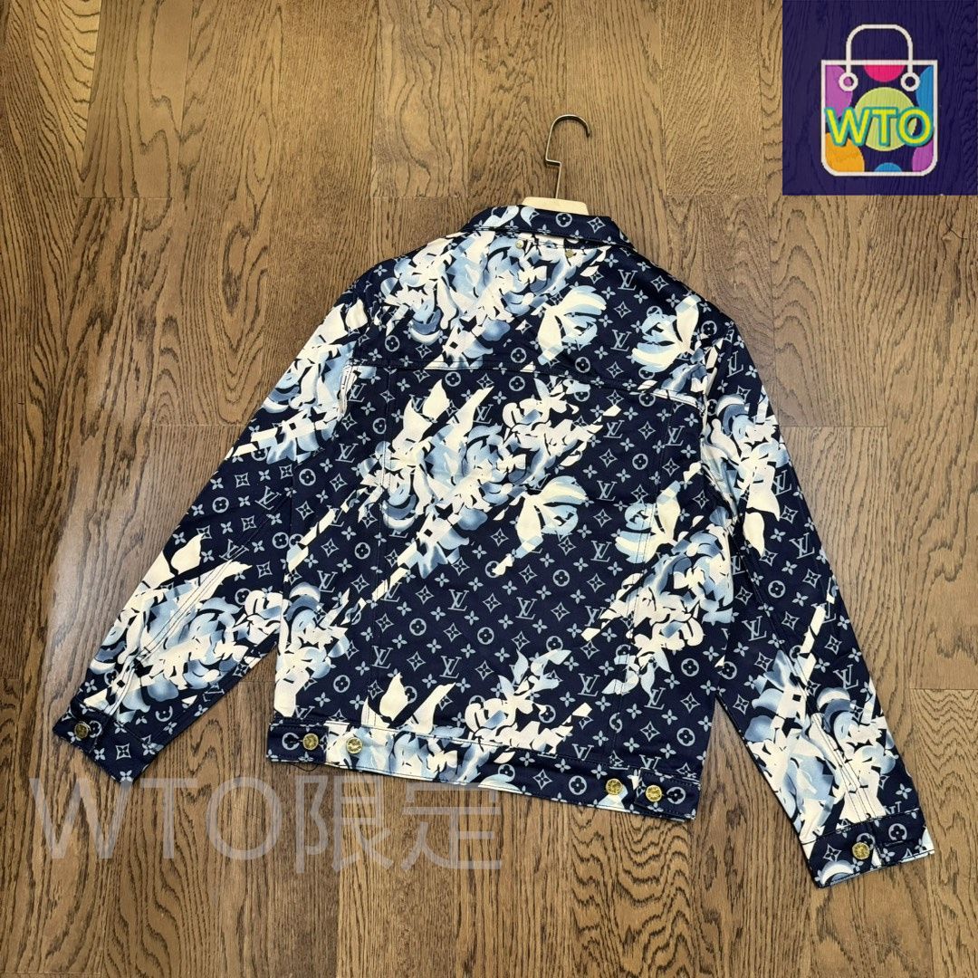 Louis Vuitton × 草間彌生 コラボ フラワーモノグラム デニム