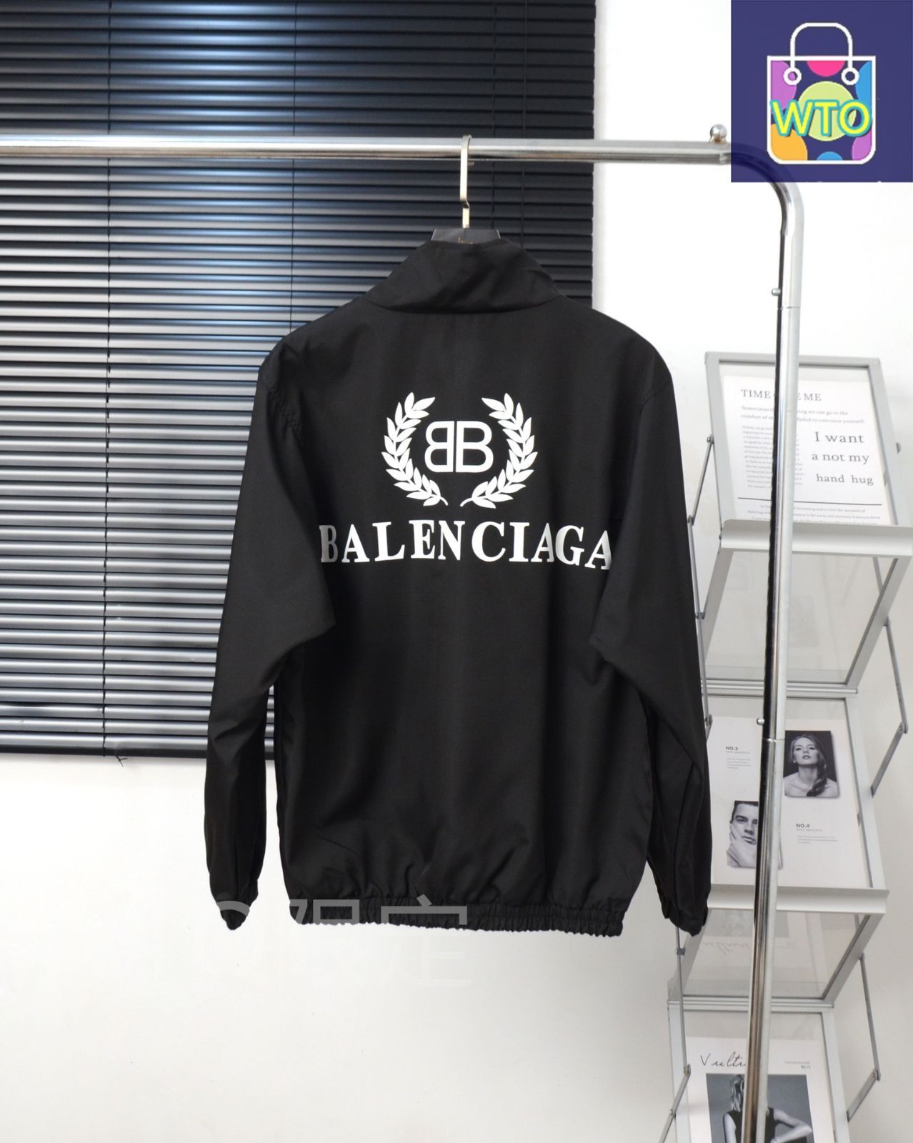 の麦穂柄防水ライダージャケット WTO輸入1