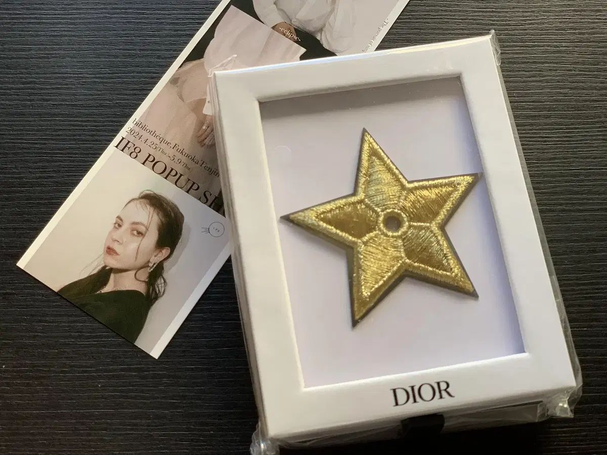 ディオール ラッキースター ピンブローチ 8003