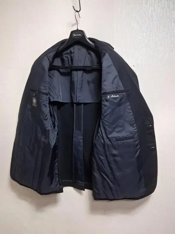 JPRESS メンズ ネイビー ウール100 スーツ ジャケット - メルカリ