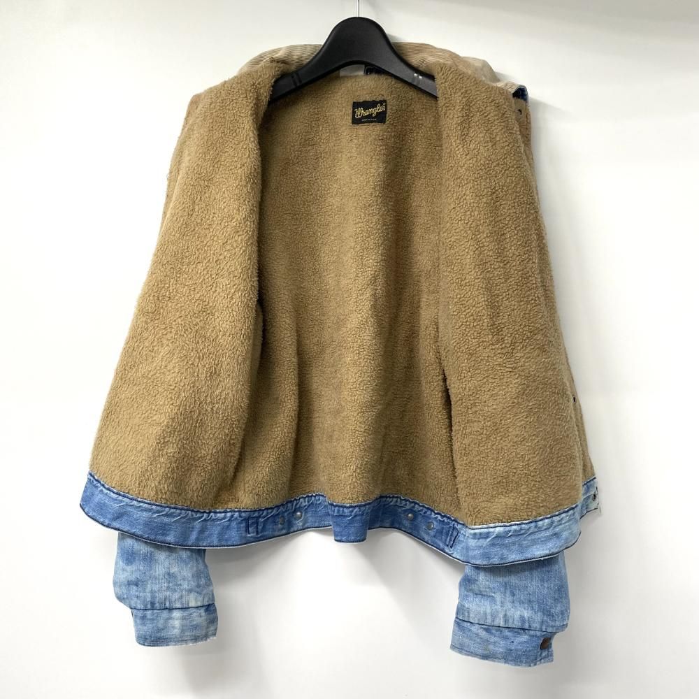 中古】70s Wrangler デニムボアジャケット サイズ表記なし 襟