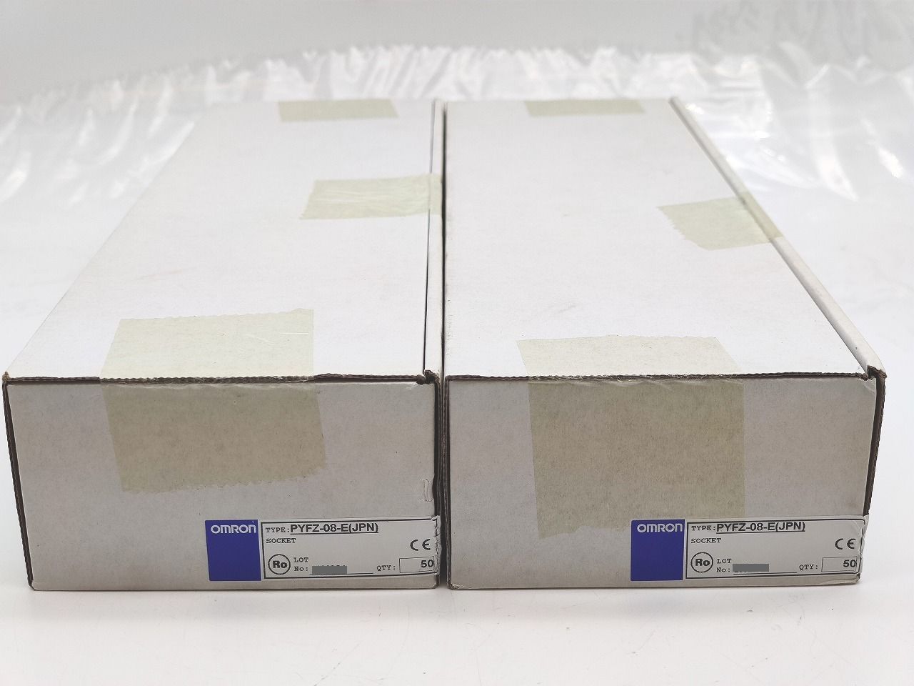  インボイス対応 本体 50 2箱セット 箱つぶれ 箱テープあり オムロン OMRON PYFZ 08 E 電設資材 材料 資材