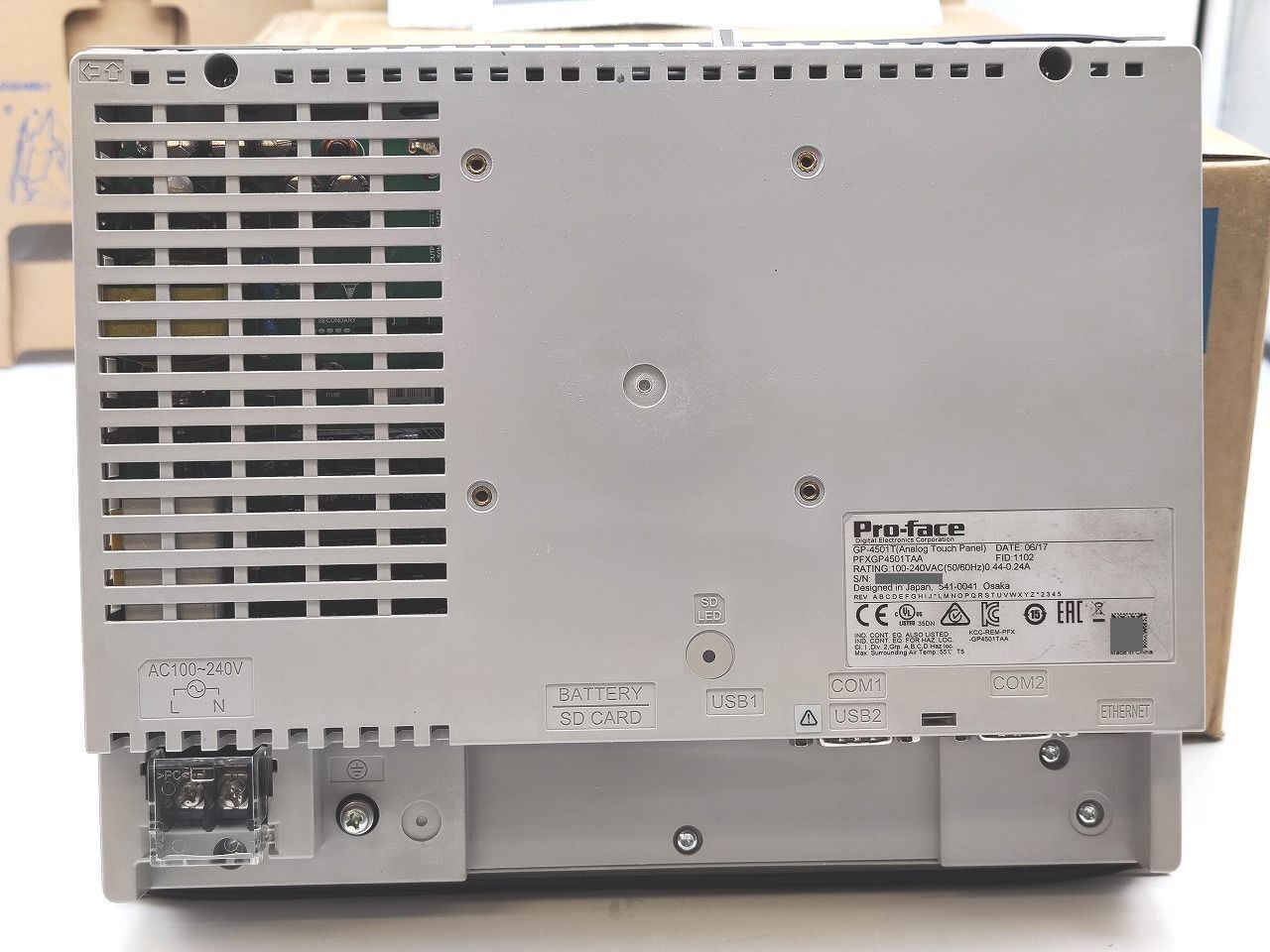 インボイス対応 箱汚れいたみあり Pro-face プロフェイス