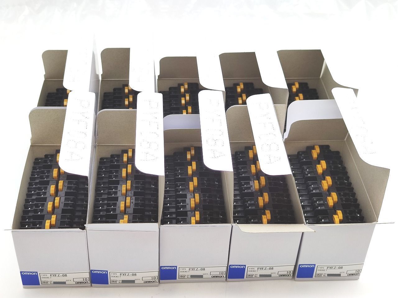 インボイス対応 本体 10コ入り 10箱セット オムロン OMRON PYFZ 08