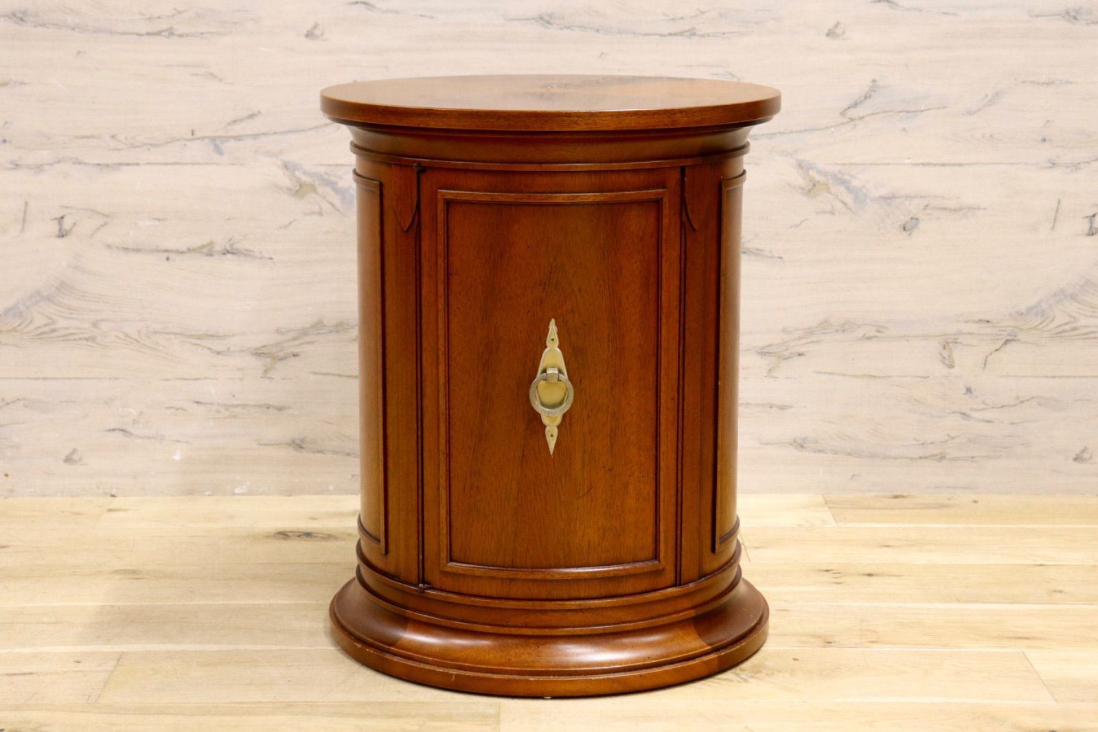 r983r103 アメリカ最高峰家具 ドレクセルヘリテイジ ドラムテーブル