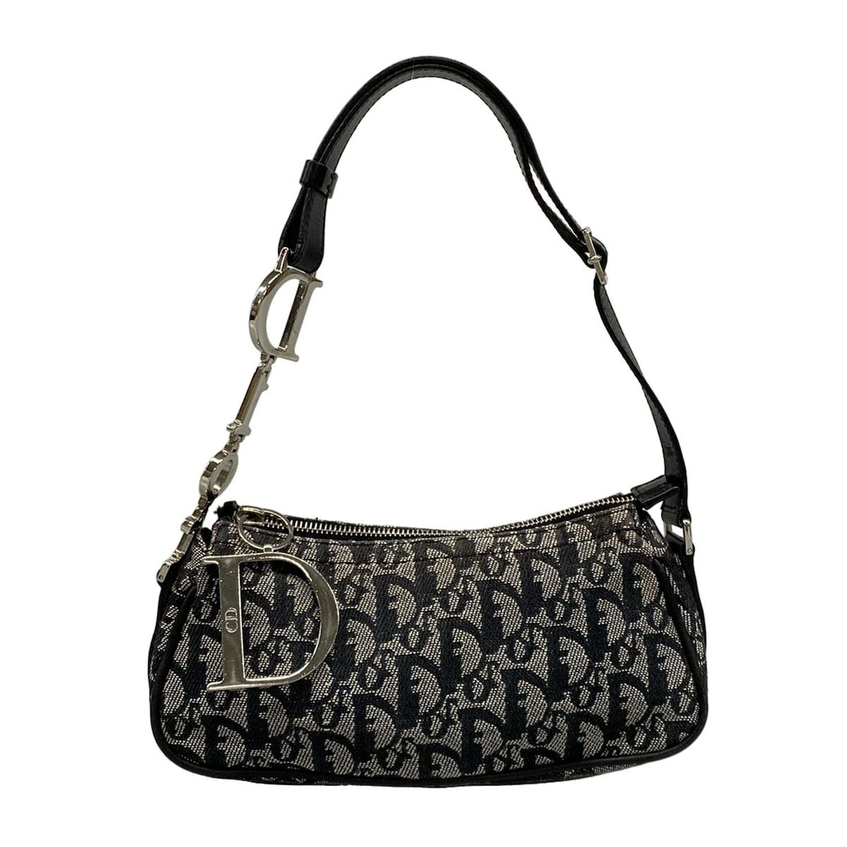 Christian Dior ショルダーバッグ アイボリー/ブラック DIOR/ChristianDior(ディオール/クリスチャンディオール) ショルダー