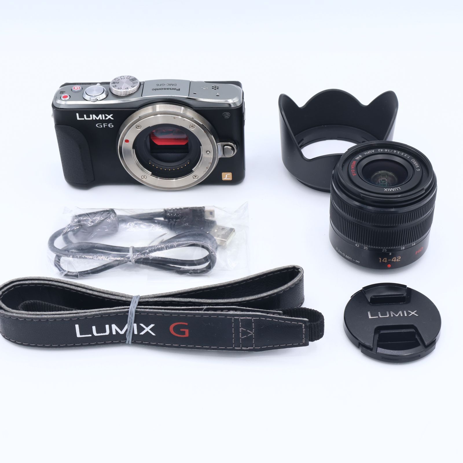 Panasonic パナソニック ルミックス GF6 レンズキット 電動標準ズーム