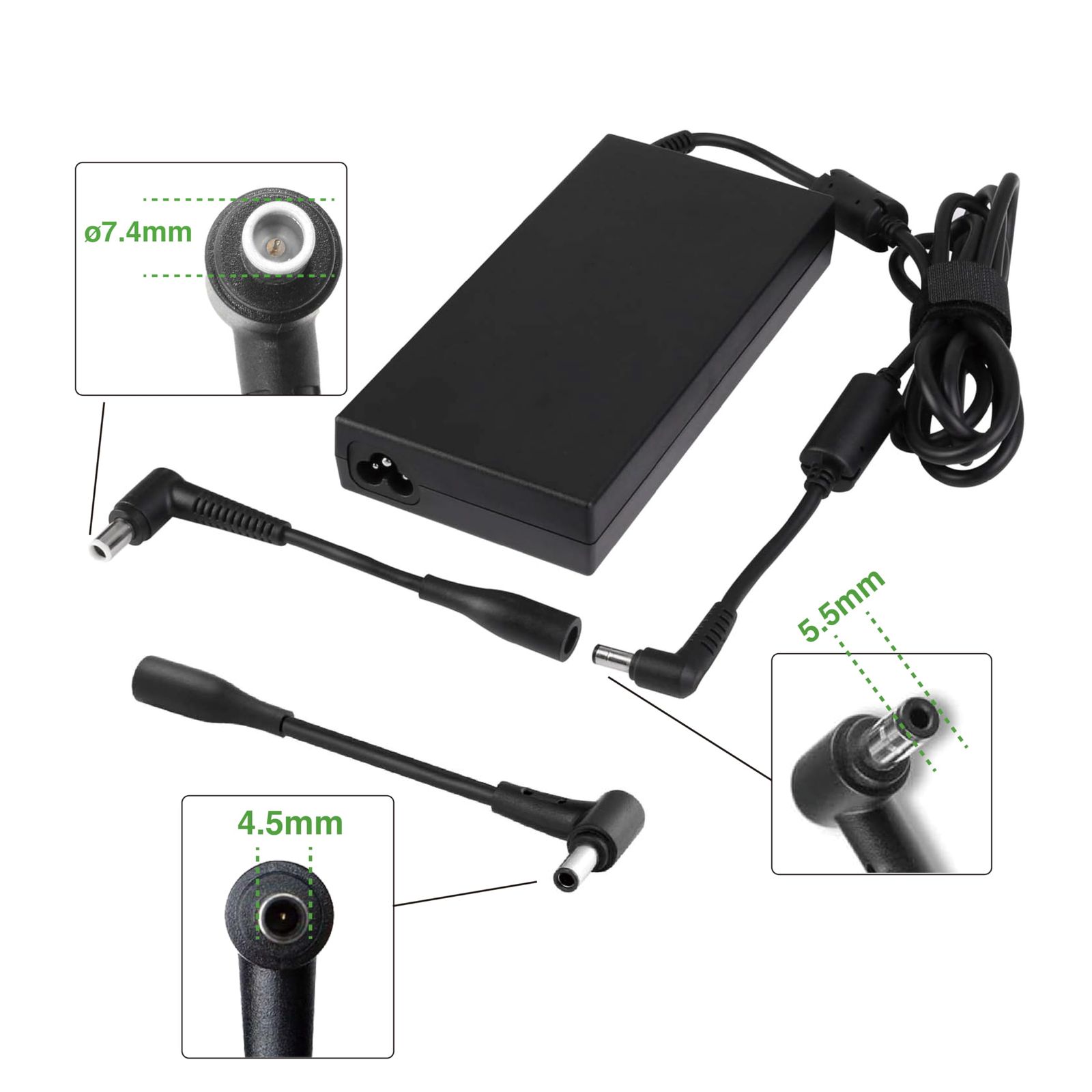 MSIノートパソコン 充電器 電源アダプター 対応MSI Gaming Laptop GS 43 VR 63 65-Stealth-THIN-050 73 WS w|GTX 1060 1070 Max-Q Qu