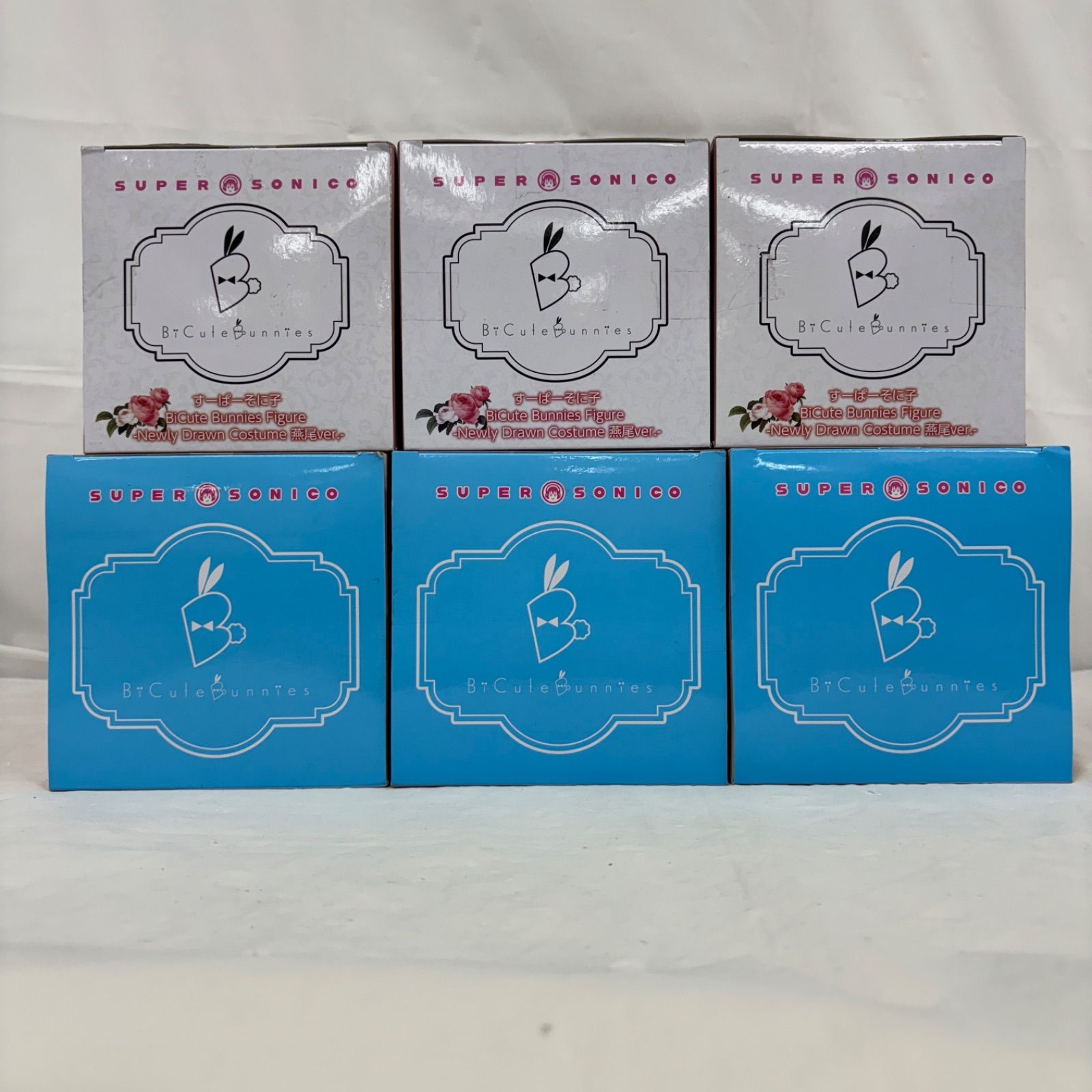 未開封 すーぱーそに子 BiCute Bunnies Figure 6個セット LFJ945 f107
