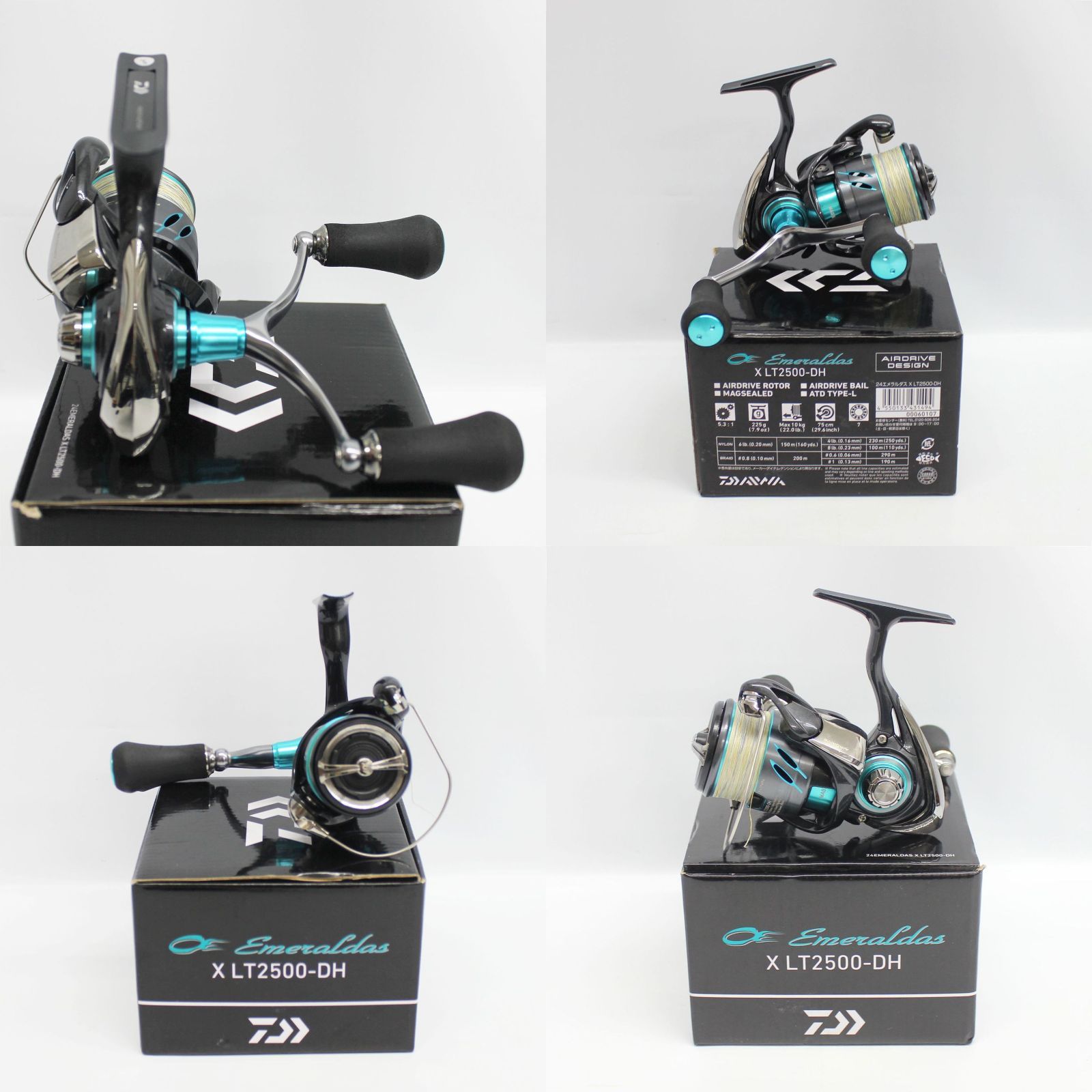 中古品】DAIWA 24 エメラルダス X LT2500-DH スピニングリール - メルカリ