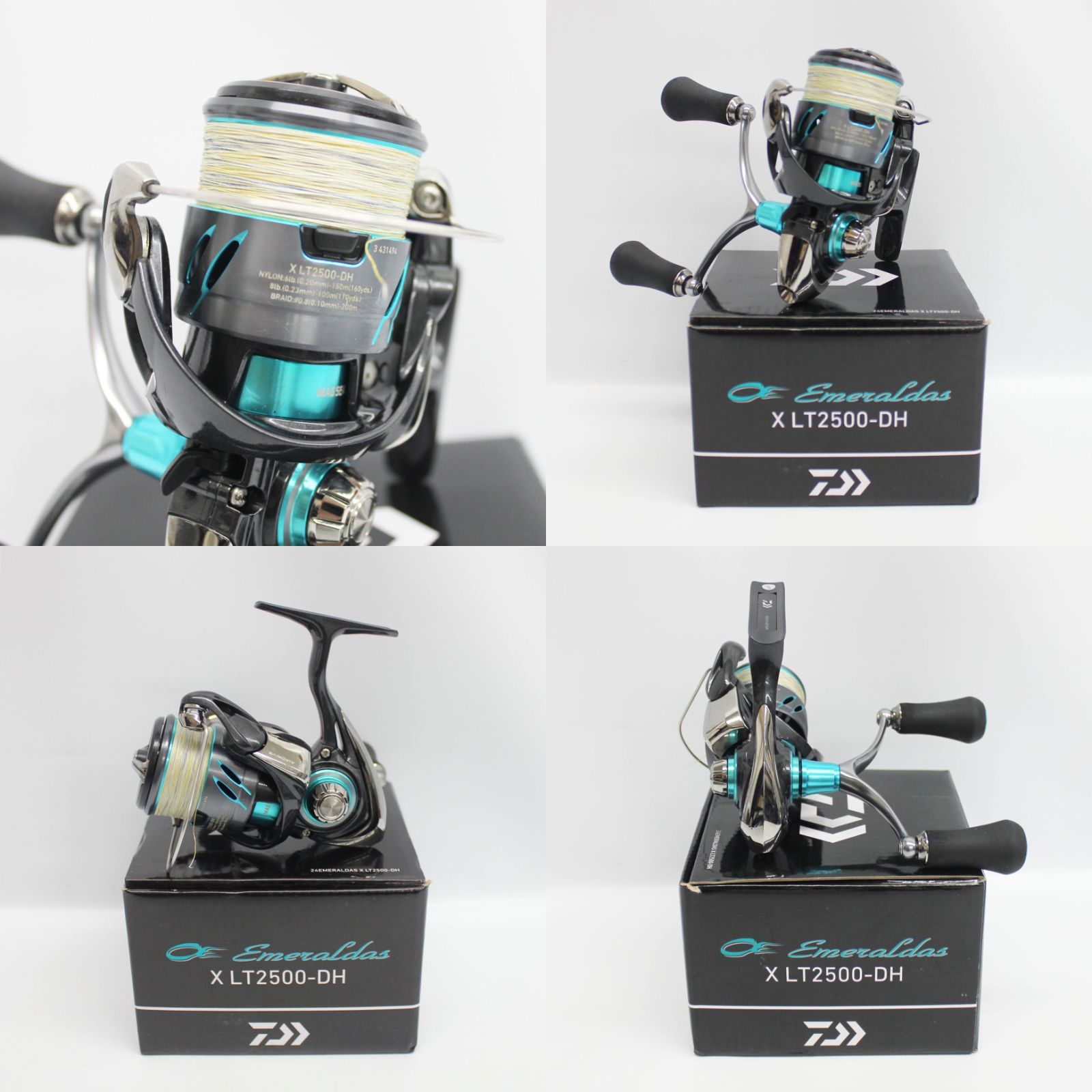 中古品】DAIWA 24 エメラルダス X LT2500-DH スピニングリール - メルカリ