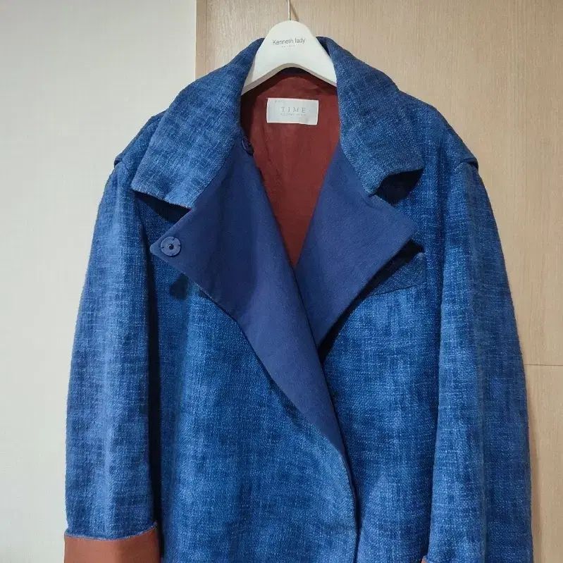 TIME タイム ブルー バイ コート オーバーサイズ 55ㅡ66