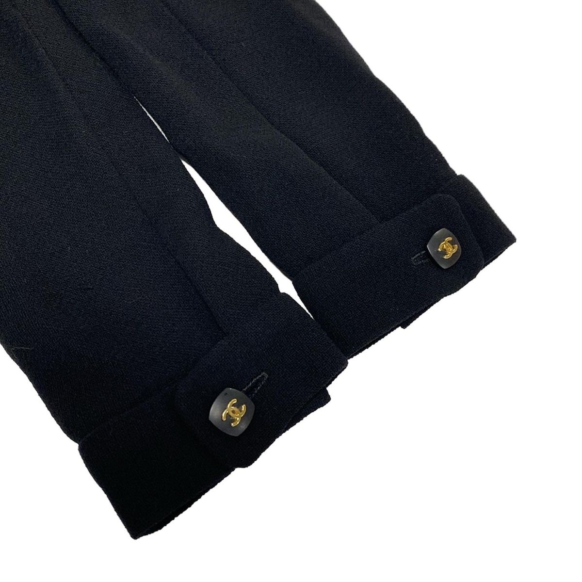 CHANEL(シャネル) ジャケット サイズ38 M レディース - 黒 長袖 - メルカリ