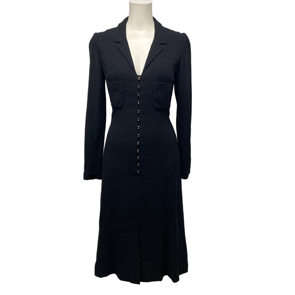 CHANEL(シャネル) ジャケット サイズ38 M レディース - 黒 長袖 - メルカリ