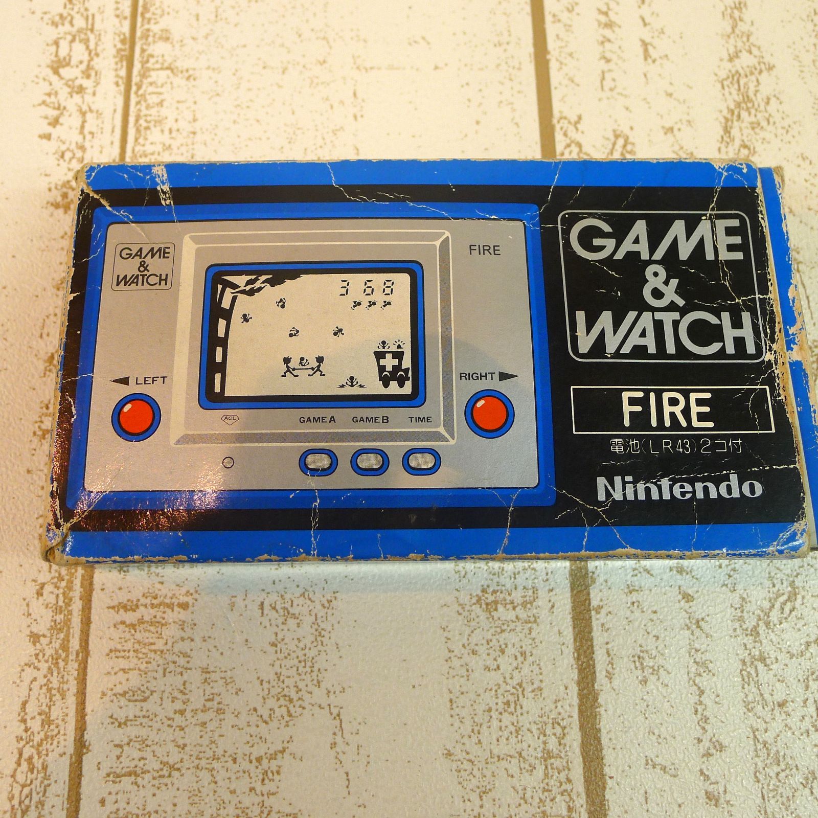 Nintendo GAME&WATCH FIRE 通電確認済 動作確認済 昭和レトロ mk408