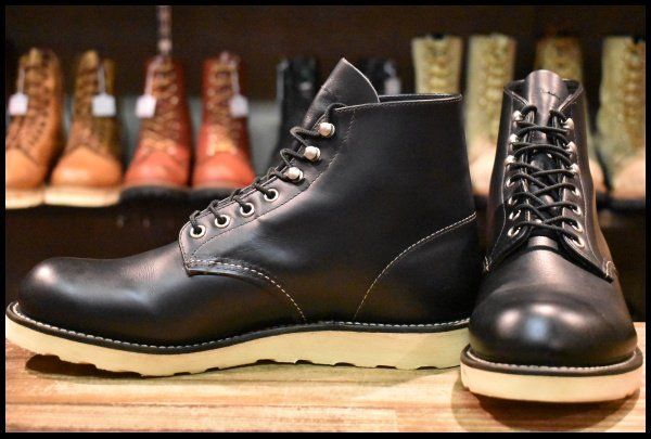 8.5D 美品 10年】レッドウィング 8165 アイリッシュセッター 黒