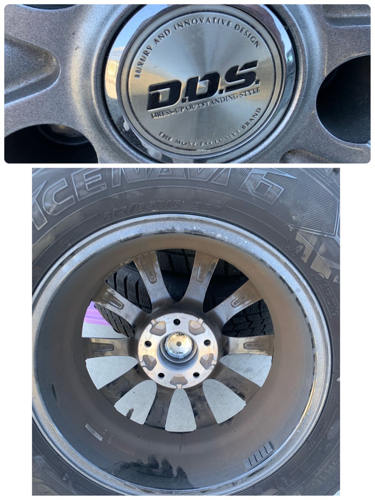 静岡県西部 引取限定】215/65 R16 GOODYEAR ICENAVI スタッドレス 