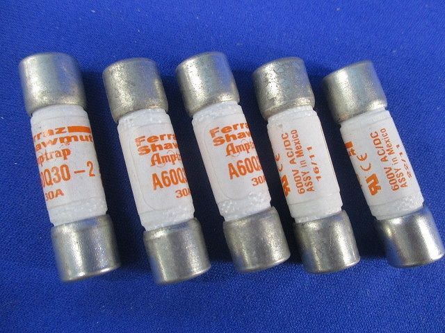 高速ブロー半導体カートリッジヒューズ 入 A 60 Q 30 2