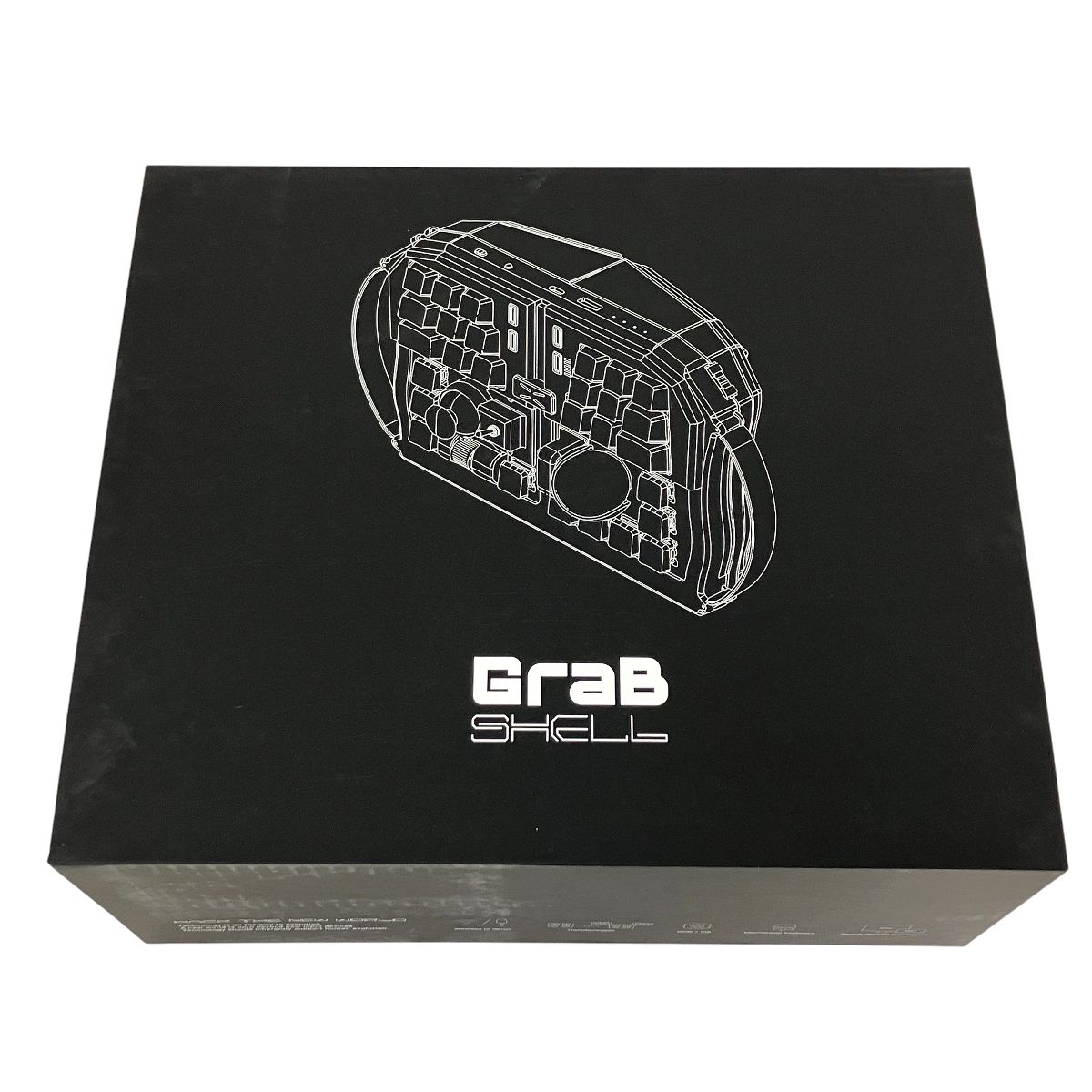 dotBravo GrabShell M 1 変形キーボード ホワイト PC