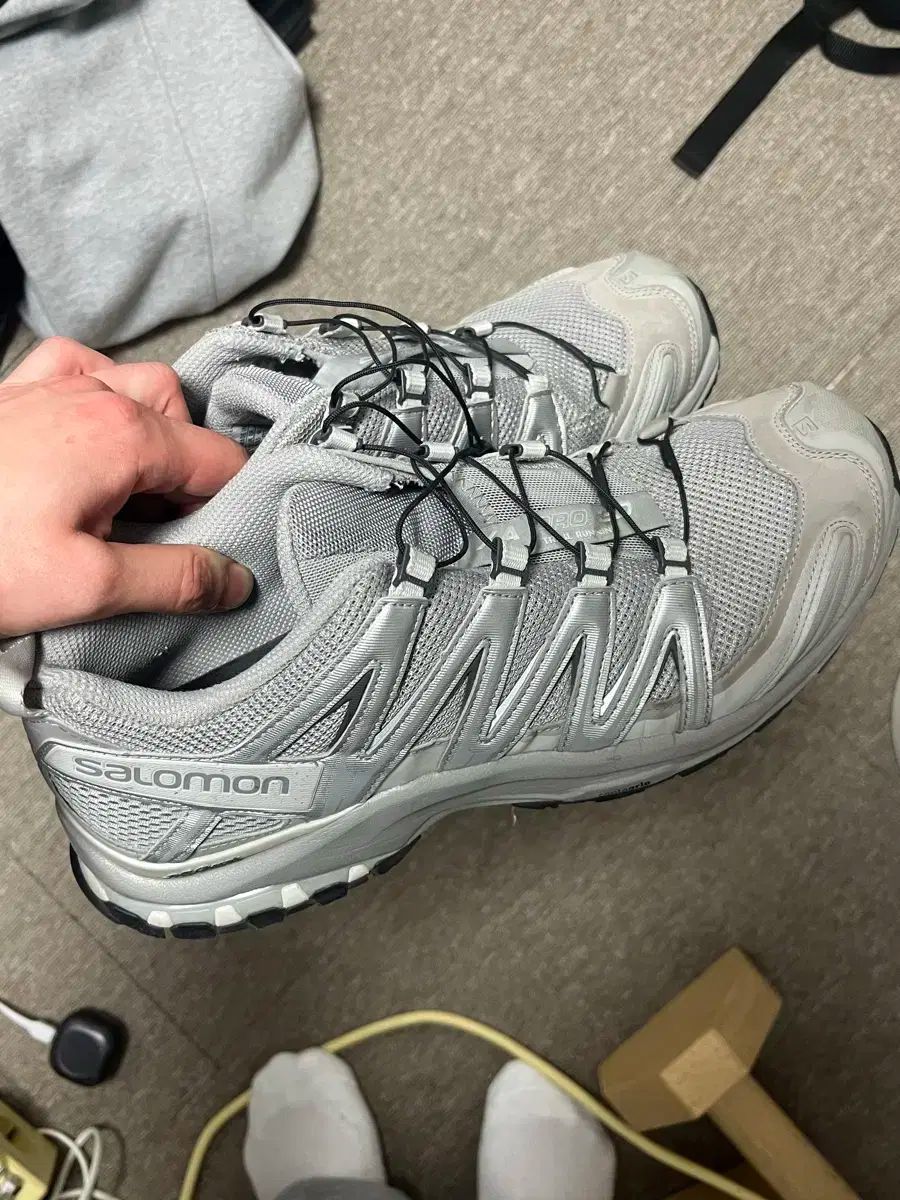 サロモン xa pro 3 d アロイシルバー 280